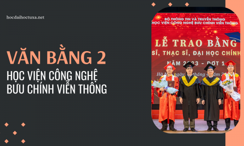 Văn bằng 2 Học viện Công nghệ Bưu chính Viễn thông – Kết hợp hình thức vừa làm vừa học