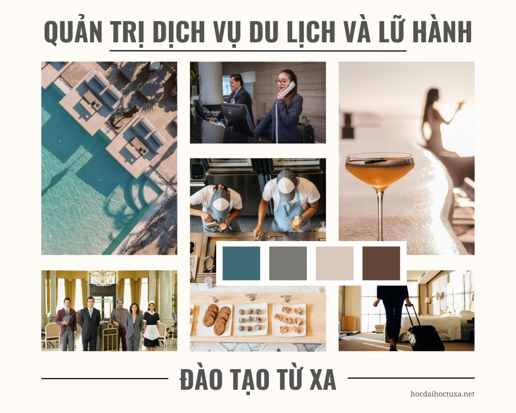 Học từ xa ngành Quản trị dịch vụ du lịch và lữ hành