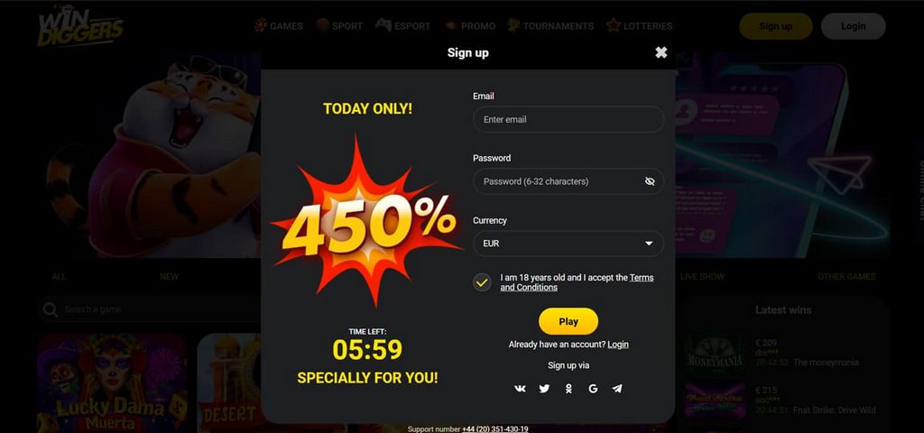 Win Diggers Casino Testimonial - Obtain No Down Payment Bonuses (2025 )